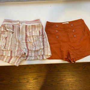 Lot of Linen Shorts